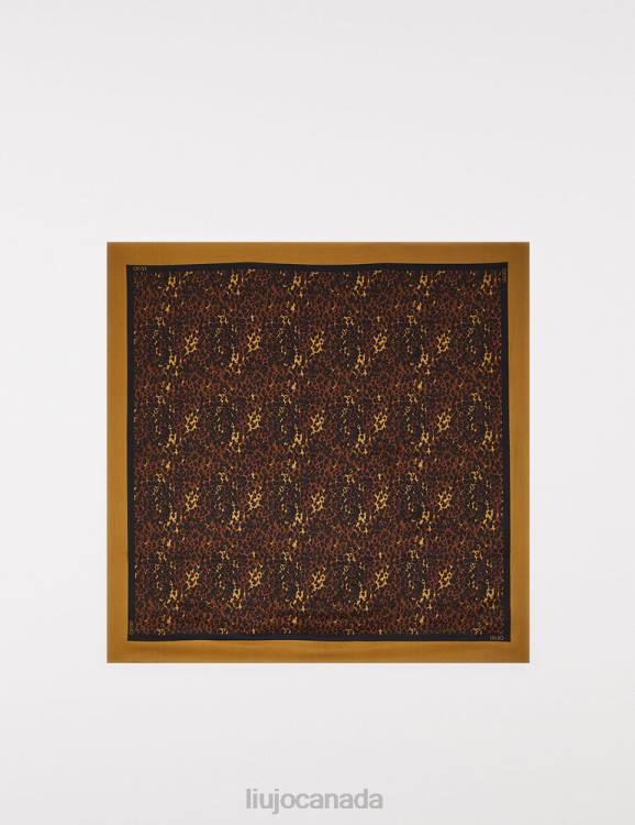 Accessories Liu Jo Eco-Friendly Animal-Print Foulard Women F6062142
