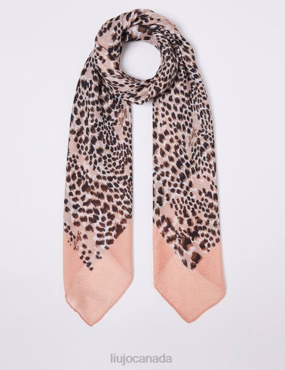 Accessories Liu Jo Eco-Friendly Animal-Print Foulard Women F6062159