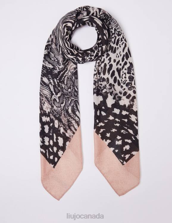 Accessories Liu Jo Eco-Friendly Animal-Print Foulard Women F6062167