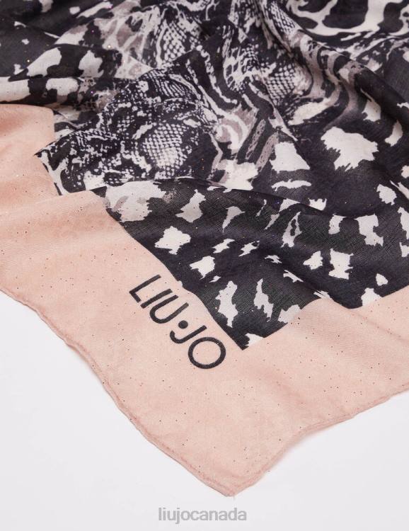Accessories Liu Jo Eco-Friendly Animal-Print Foulard Women F6062167