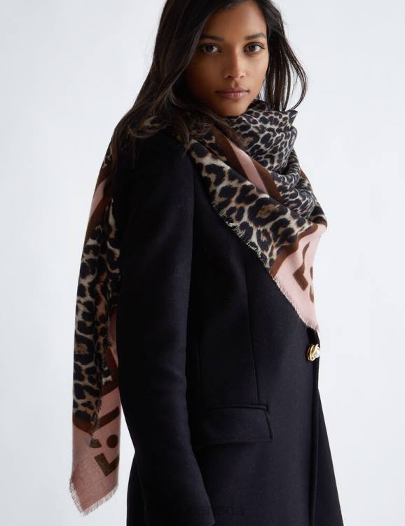 Accessories Liu Jo Eco-Friendly Animal-Print Foulard Women F6062179