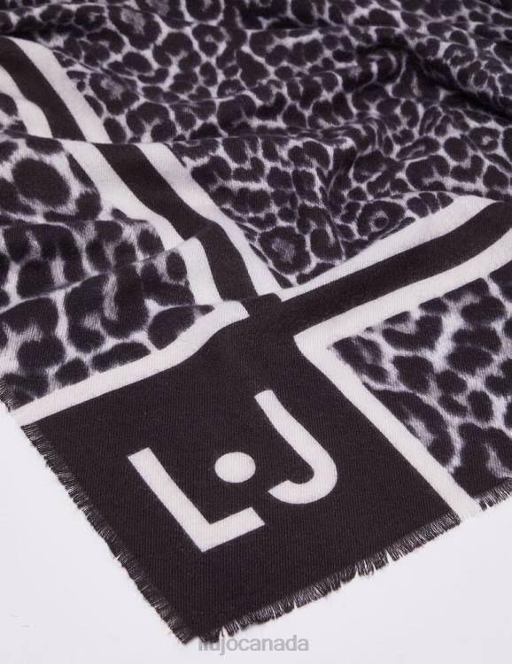 Accessories Liu Jo Eco-Friendly Animal-Print Foulard Women F6062210