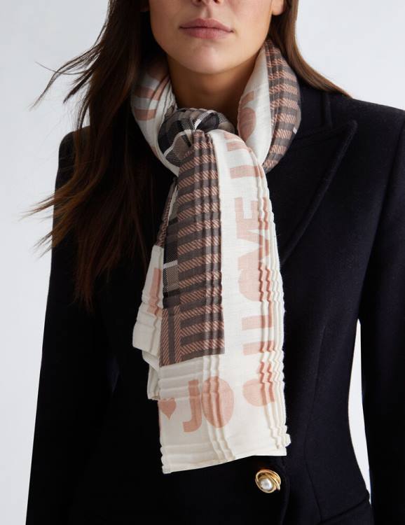 Accessories Liu Jo Eco-Friendly Check Scarf Women F6062219