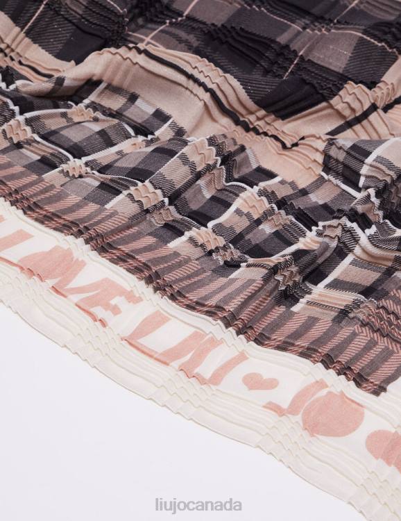 Accessories Liu Jo Eco-Friendly Check Scarf Women F6062219