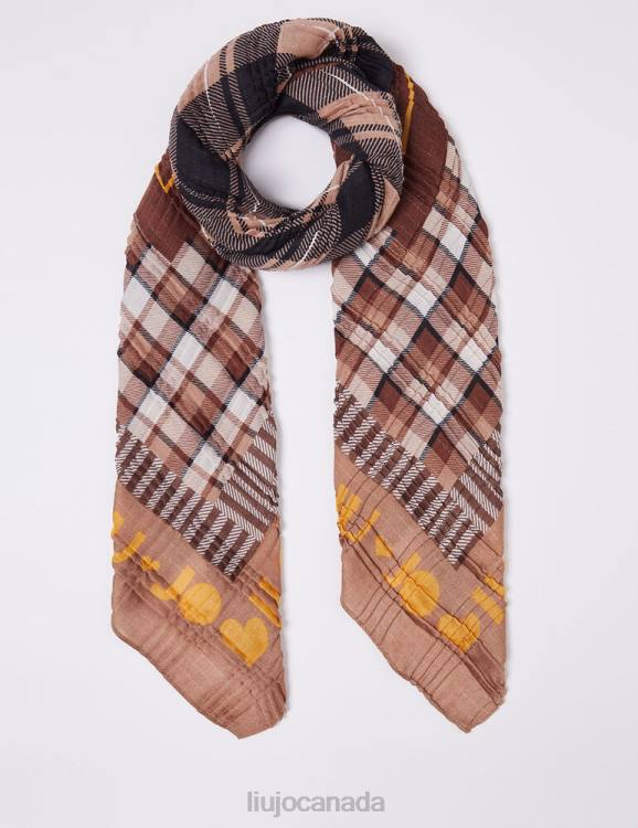 Accessories Liu Jo Eco-Friendly Check Scarf Women F6062267