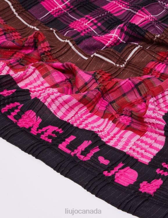 Accessories Liu Jo Eco-Friendly Check Scarf Women F6062268