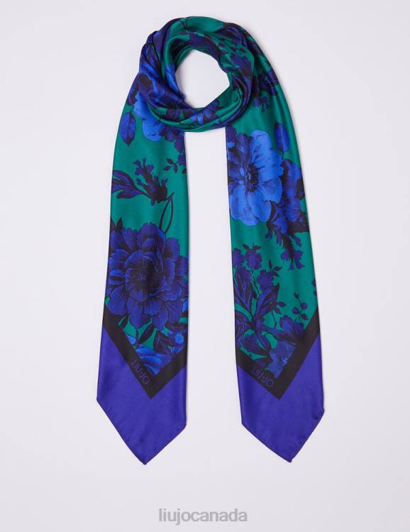 Accessories Liu Jo Eco-Friendly Floral Scarf Women F6062334