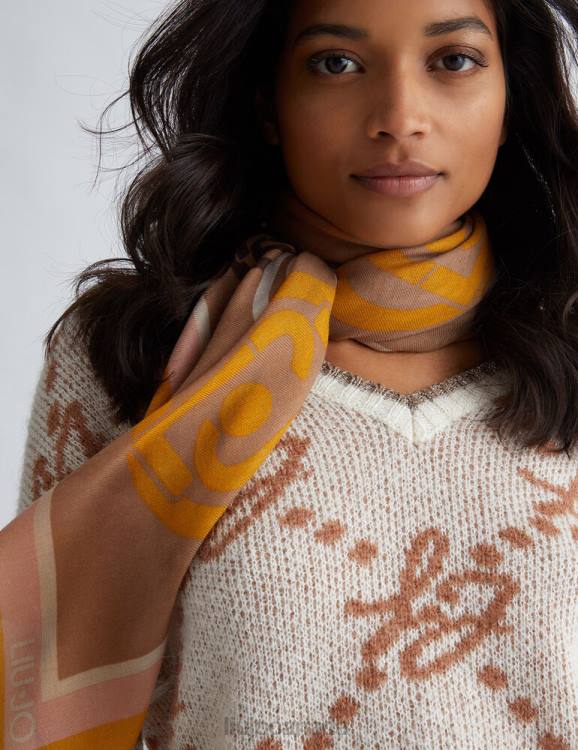 Accessories Liu Jo Eco-Friendly Scarf With Logo Women F6062140