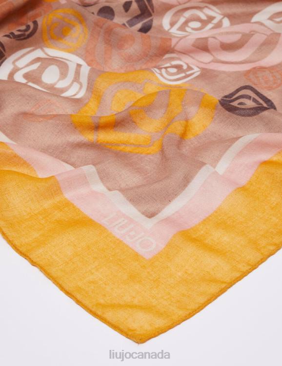 Accessories Liu Jo Eco-Friendly Scarf With Logo Women F6062140