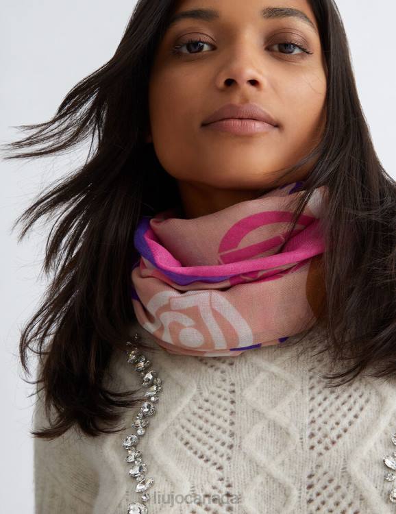 Accessories Liu Jo Eco-Friendly Scarf With Logo Women F6062217