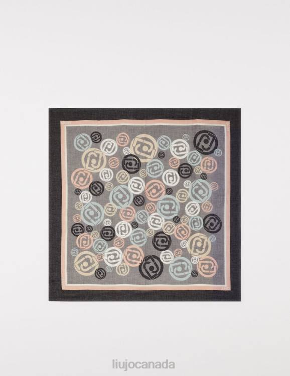 Accessories Liu Jo Eco-Friendly Scarf With Logo Women F6062300