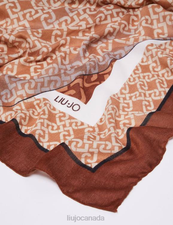 Accessories Liu Jo Eco-Friendly Scarf With Print Women F6062009