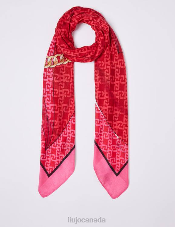 Accessories Liu Jo Eco-Friendly Scarf With Print Women F6062063