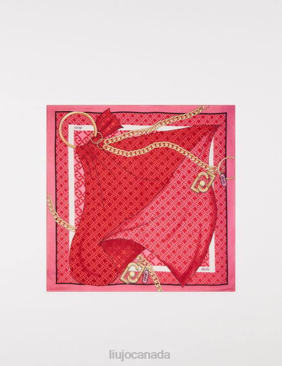 Accessories Liu Jo Eco-Friendly Scarf With Print Women F6062063