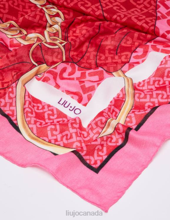 Accessories Liu Jo Eco-Friendly Scarf With Print Women F6062063