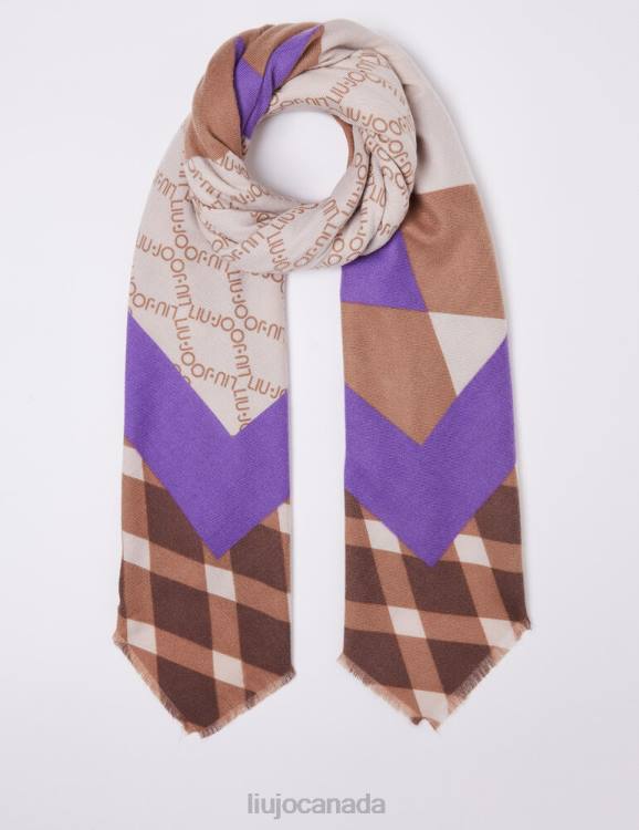 Accessories Liu Jo Eco-Friendly Scarf With Print Women F6062147