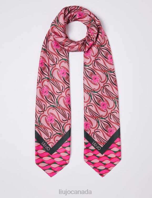 Accessories Liu Jo Eco-Friendly Scarf With Print Women F6062156