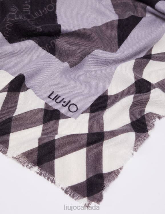 Accessories Liu Jo Eco-Friendly Scarf With Print Women F6062200