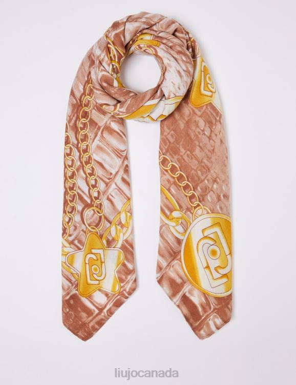 Accessories Liu Jo Eco-Friendly Scarf With Print Women F6062260