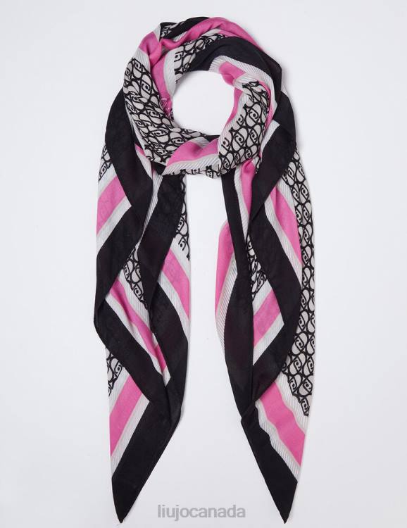 Accessories Liu Jo Foulard With Logo Women F6062175