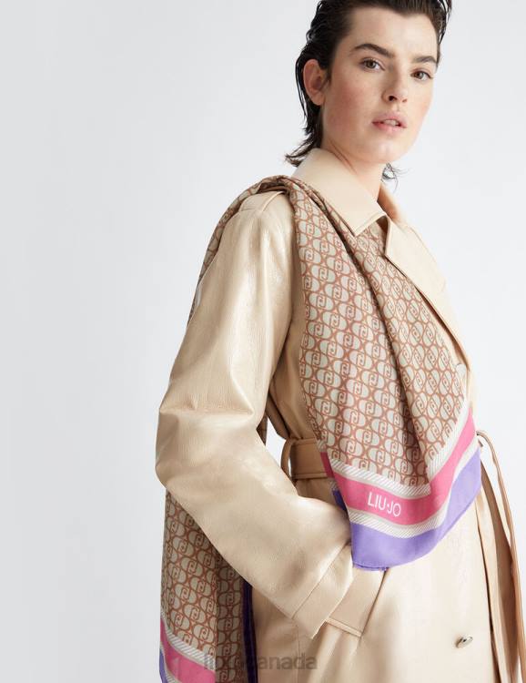 Accessories Liu Jo Foulard With Logo Women F6062195