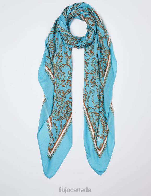 Accessories Liu Jo Foulard With Paisley Print Women F6062116