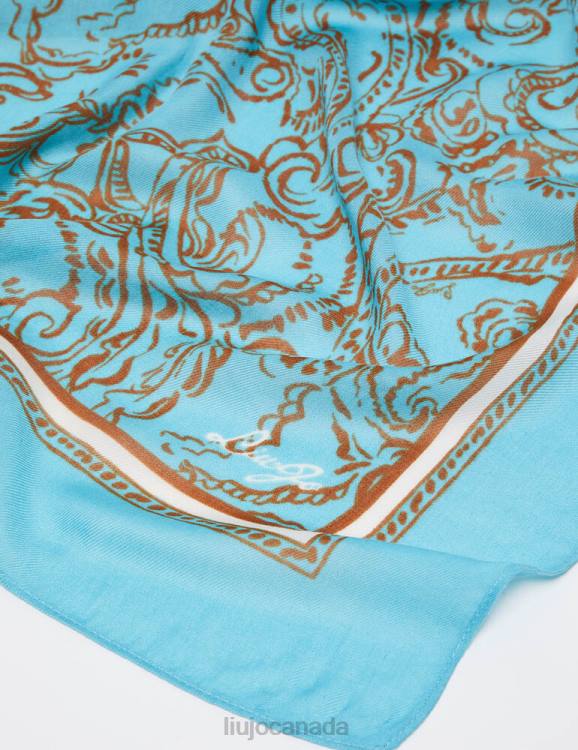 Accessories Liu Jo Foulard With Paisley Print Women F6062116