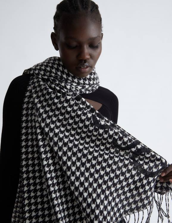 Accessories Liu Jo Houndstooth Stole Women F6062097