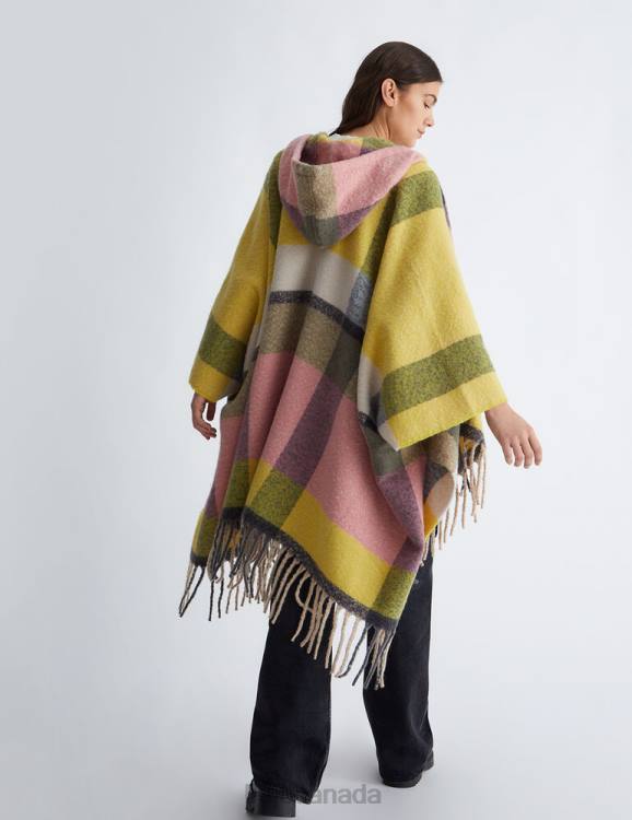 Accessories Liu Jo Multicolour Check Poncho Women F6061205