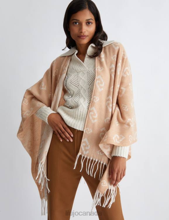 Accessories Liu Jo Poncho With Logo Women F6062007