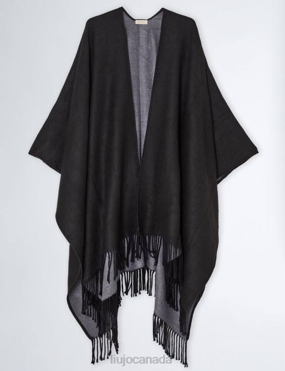 Accessories Liu Jo Poncho With Logo Women F606693