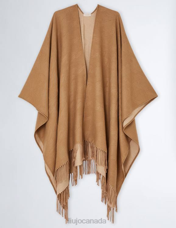Accessories Liu Jo Poncho With Logo Women F606865