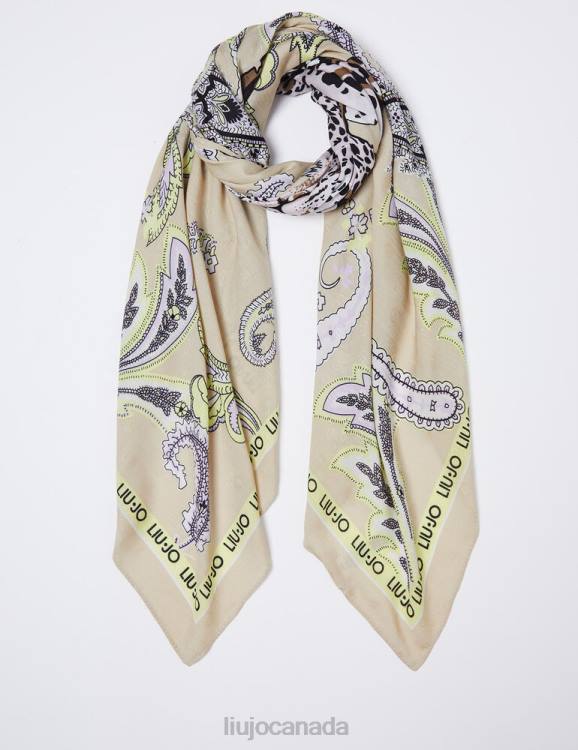 Accessories Liu Jo Printed Jacquard Foulard Women F6062121