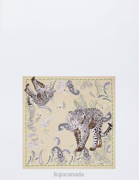 Accessories Liu Jo Printed Jacquard Foulard Women F6062121
