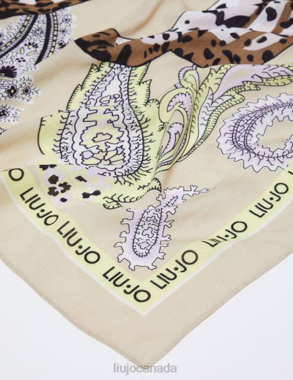 Accessories Liu Jo Printed Jacquard Foulard Women F6062121