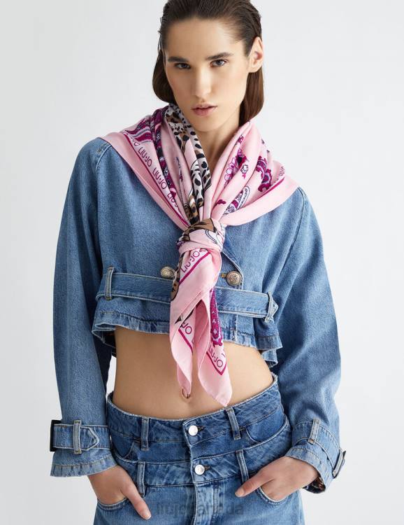 Accessories Liu Jo Printed Jacquard Foulard Women F6062143