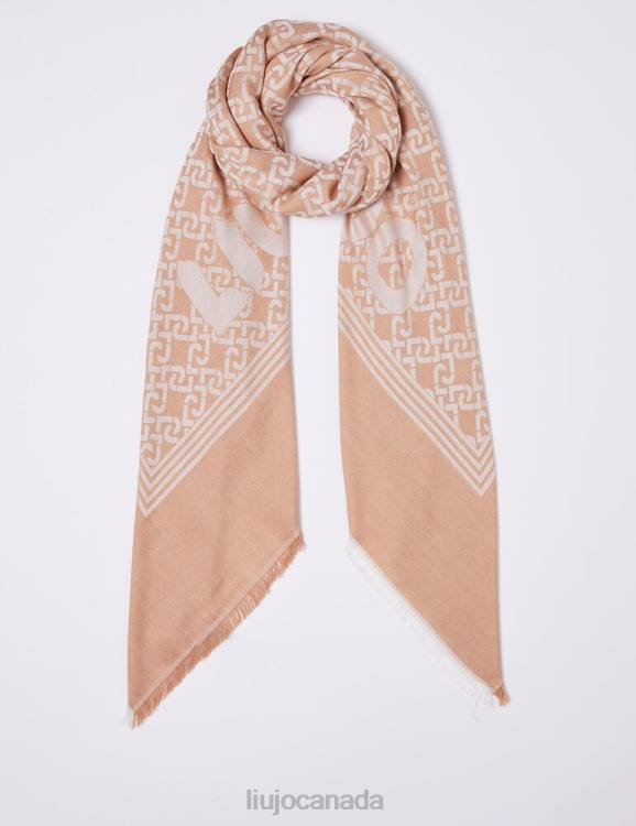Accessories Liu Jo Scarf With Logo Women F6062151