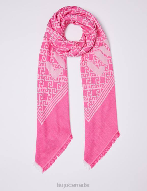 Accessories Liu Jo Scarf With Logo Women F6062153