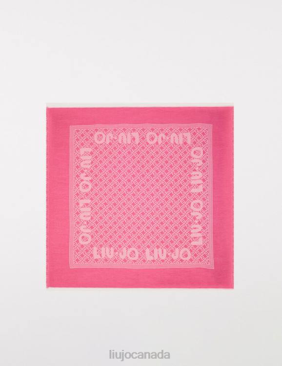 Accessories Liu Jo Scarf With Logo Women F6062153
