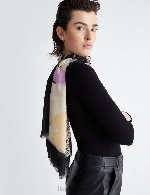 Accessories Liu Jo Shawl With Print Women F6062146