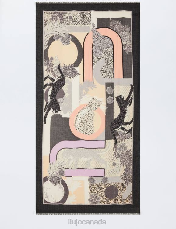 Accessories Liu Jo Shawl With Print Women F6062146