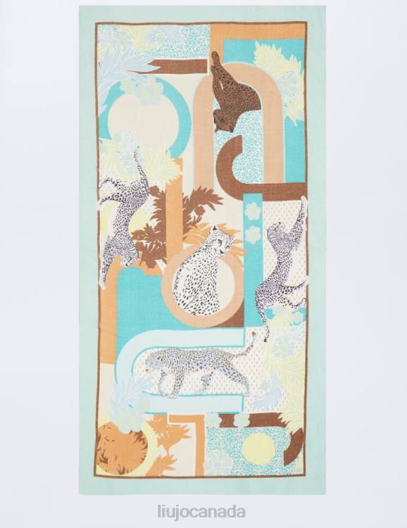 Accessories Liu Jo Shawl With Print Women F6062205