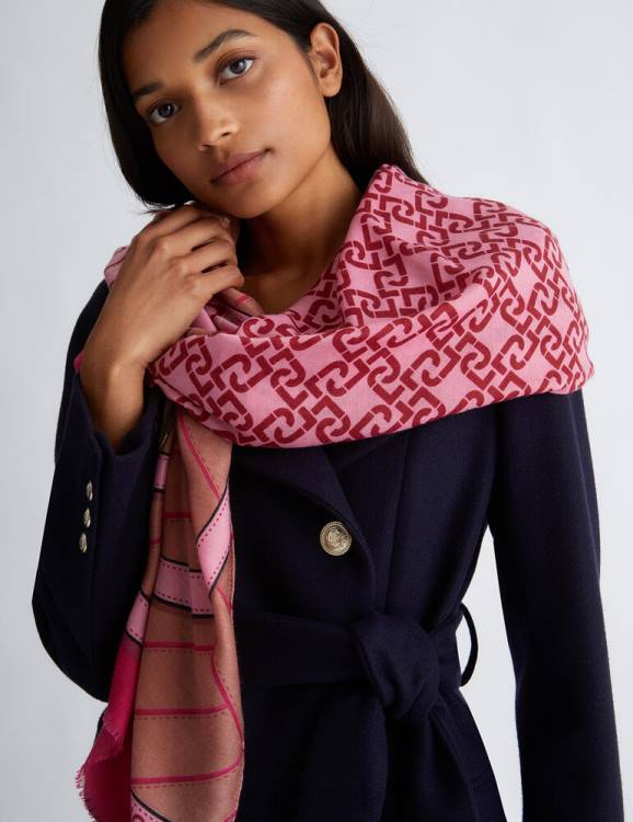 Accessories Liu Jo Shawl With Print Women F6062301