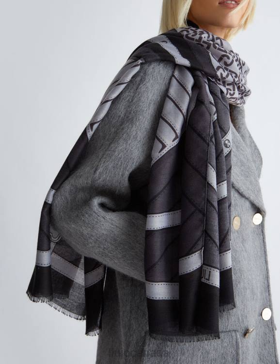 Accessories Liu Jo Shawl With Print Women F6062422