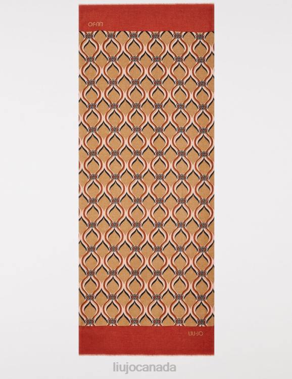 Accessories Liu Jo Stole With 70S Logo Women F6062025