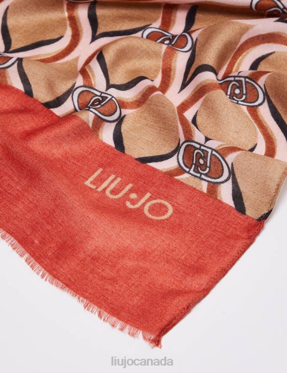 Accessories Liu Jo Stole With 70S Logo Women F6062025