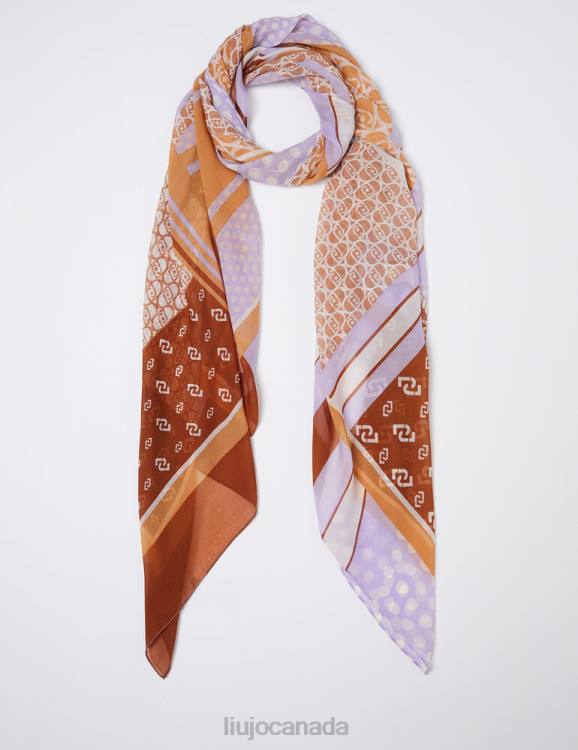 Accessories Liu Jo Stole With Geometric Print Women F6062206