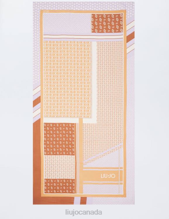 Accessories Liu Jo Stole With Geometric Print Women F6062206