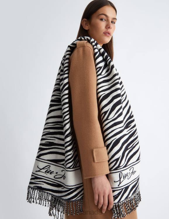Accessories Liu Jo Zebra Print Stole Women F6062149