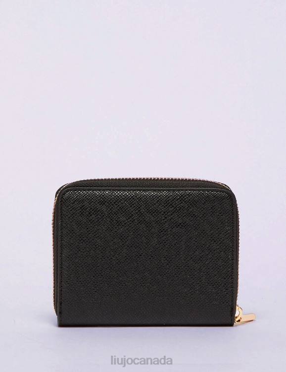 Accessories Liu Jo Black Zip-Around Purse Women F6062004